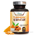 Capsule di curcuma OEM Benefici antiossidanti Capsule di curcumina